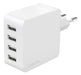 EAN 4052792074291 - LogiLink PA0336W cargador de dispositivo móvil Universal Blanco Corriente alterna Carga rápida Interior imagen 1
