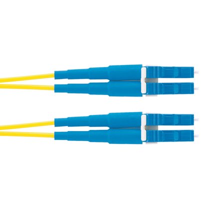 EAN 0074983921171 - Panduit 1m OS2 LC Duplex Cable de fibra óptica e InfiniBand Azul, Amarillo imagen 1