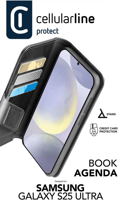 EAN 8018080491290 - Cellularline 8018080491290 funda para teléfono móvil 17,3 cm (6.8") Folio Negro imagen 2