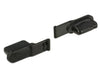 EAN 4043619640331 - DeLOCK 64033 tapa de seguridad para enchufe Negro 10 pieza(s) imagen 1