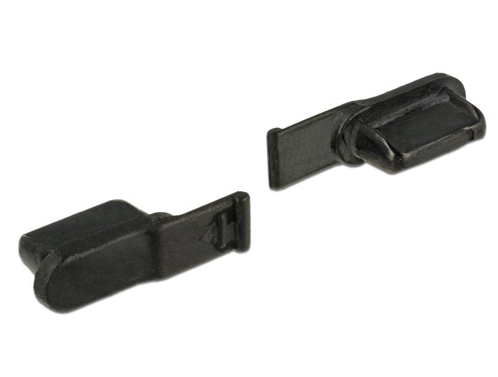 EAN 4043619640331 - DeLOCK 64033 tapa de seguridad para enchufe Negro 10 pieza(s) imagen 1