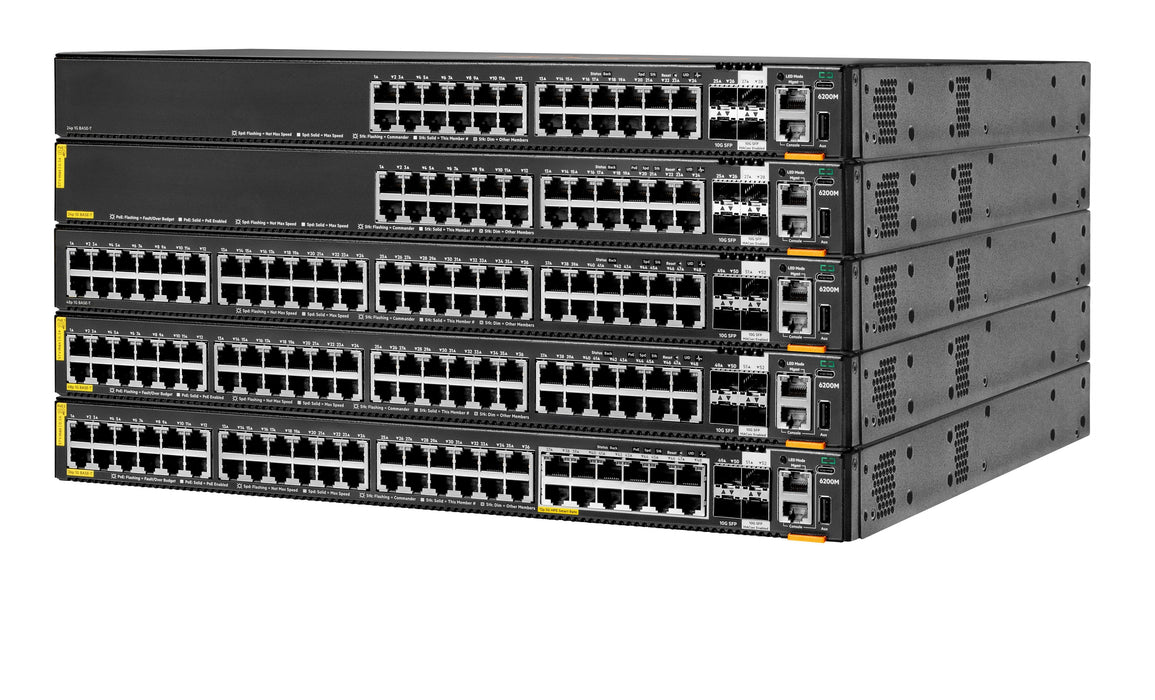 EAN 0190017535036 - HPE Aruba Networking CX 6200M 48G Class4 PoE 4SFP+ Switch imagen 2