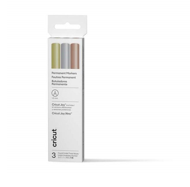 EAN 93573656071 - Cricut Joy Metallic marcador permanente Cobre, Oro, Plata 3 pieza(s) imagen 1