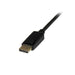 EAN 0065030854900 - StarTech.com DP2DVIMM3BS adaptador de cable de vídeo 0,9 m DVI-D Negro imagen 5