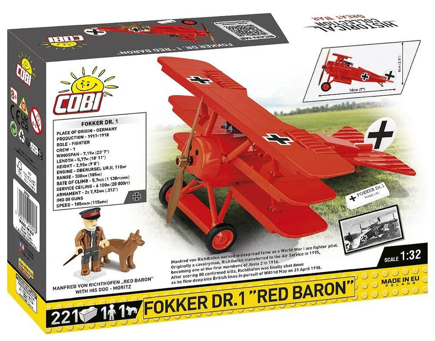EAN 5902251029968 - COBI Fokker Dr.1 Red Baron imagen 8