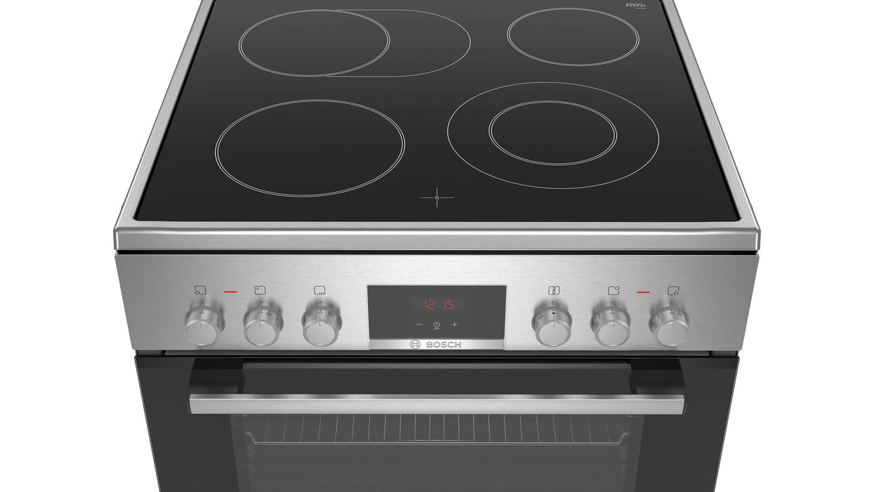 EAN 4242005042043 - Bosch Serie 4 HKR39C250 cocina Cocina independiente Eléctrico Cerámico Negro, Gris imagen 5