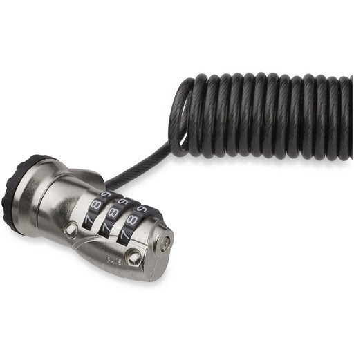 EAN 0065030880855 - StarTech.com LTLOCK3DCOIL cable antirrobo Negro, Acero inoxidable 1,8 m imagen 1