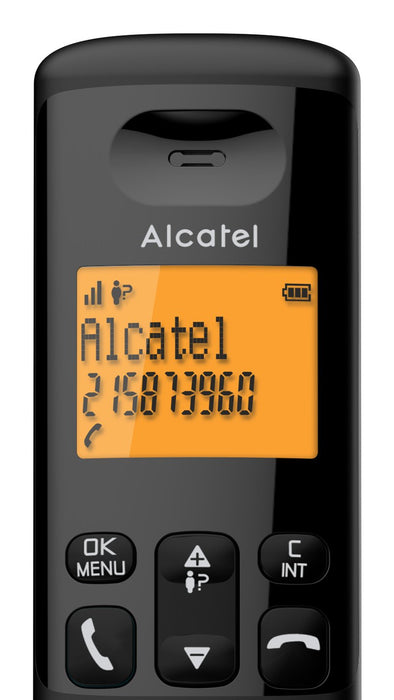 EAN 3700601426724 - Alcatel E160 Teléfono DECT Identificador de llamadas Negro imagen 3