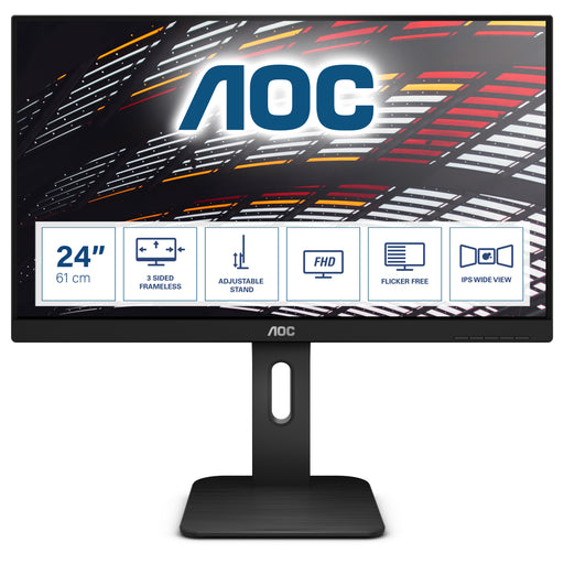EAN 4038986146241 - AOC P1 X24P1 pantalla para PC 61 cm (24") 1920 x 1200 Pixeles WUXGA LED Negro imagen 1