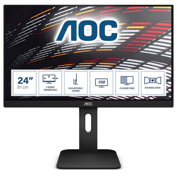 EAN 4038986146241 - AOC P1 X24P1 pantalla para PC 61 cm (24") 1920 x 1200 Pixeles WUXGA LED Negro imagen 1