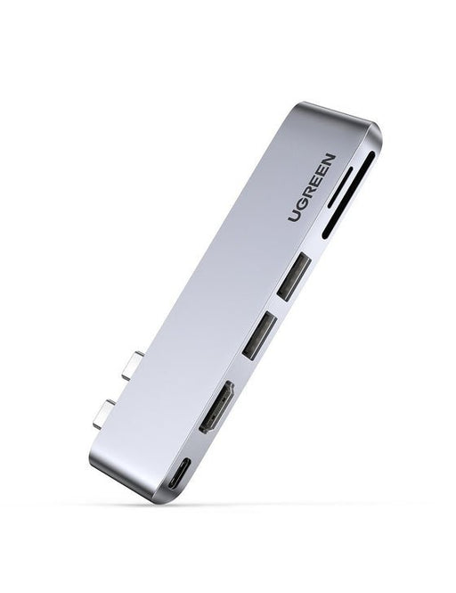 EAN 6957303888566 - Ugreen 80856 base para portátil y replicador de puertos 2 x USB 3.2 Gen 2 (3.1 Gen 2) Type-C Aluminio imagen 1