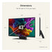 EAN 8806096705766 - LG 43QNED87B6A Televisor 109,2 cm (43") 4K Ultra HD Smart TV Wifi Negro imagen 3