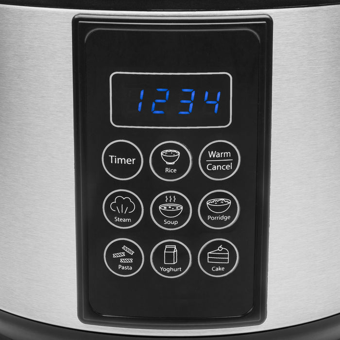 EAN 8713016090966 - Tristar RK-6132 olla multi-cocción 1,5 L 500 W Negro, Acero inoxidable imagen 3