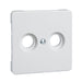 EAN 4013984121520 - Schneider Electric 206024 placa de pared y cubierta de interruptor Blanco imagen 1