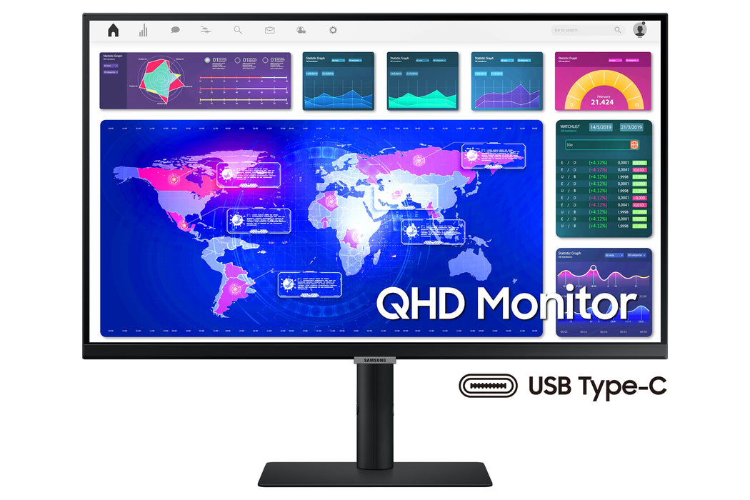 EAN 8806090952630 - Samsung S60UA pantalla para PC 68,6 cm (27") 2560 x 1440 Pixeles Quad HD LCD Negro imagen 18