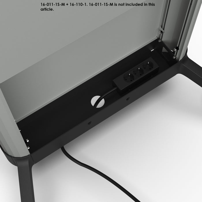 EAN 7331394940065 - SMS Smart Media Solutions 16-110-1 base múltiple 3 m 3 salidas AC Interior Negro imagen 3