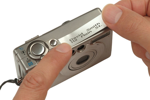 EAN 5411313912082 - DYMO S0721730 cinta para impresora de etiquetas Negro sobre metálico imagen 2