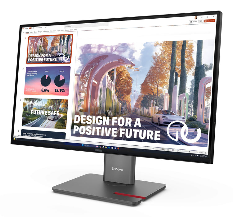 EAN 198156536280 - Lenovo ThinkVision P27QD-40 pantalla para PC 68,6 cm (27") 2560 x 1440 Pixeles Wide Quad HD LED Negro imagen 2