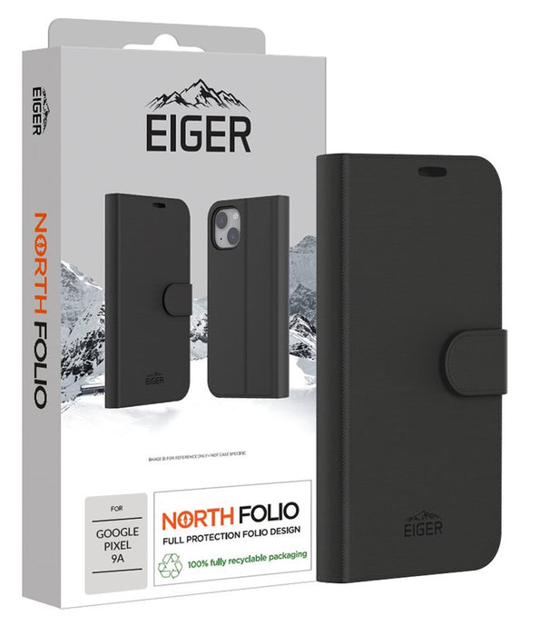 EAN 5055821781695 - EIGER EGCA00754 funda para teléfono móvil 16 cm (6.3") Funda cartera Negro imagen 2