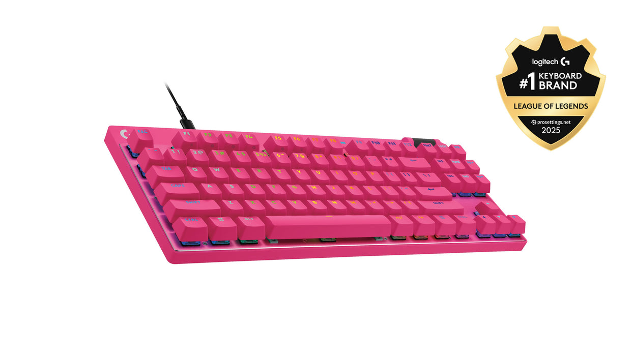 EAN 5099206126459 - Logitech G 920-013248 teclado Juego USB QWERTZ Alemán Rosa imagen 2