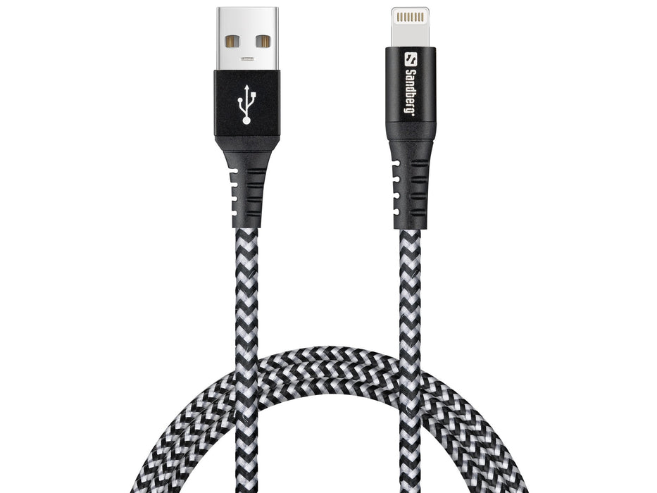 EAN 5705730441356 - Sandberg 441-35 cable de conector Lightning Negro, Gris imagen 1
