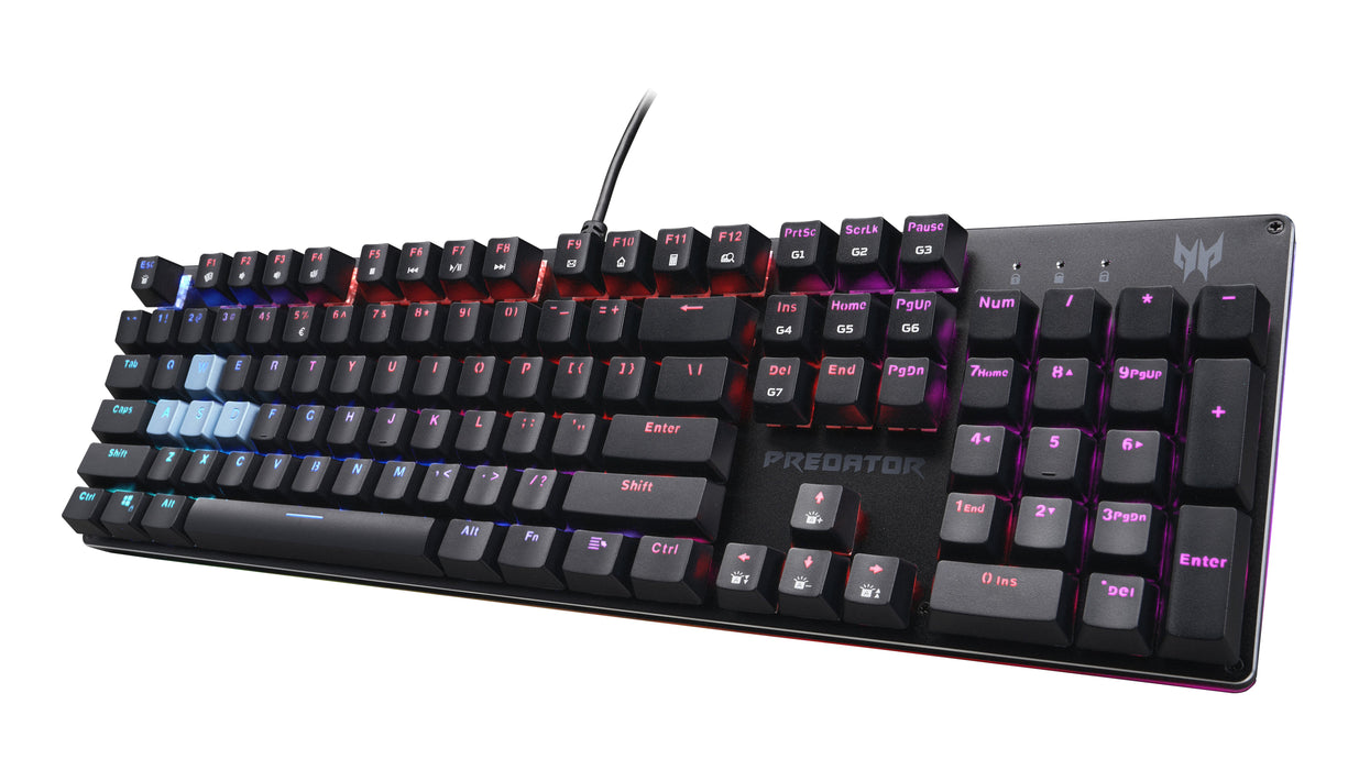 EAN 4711121312724 - Acer Predator Aethon 303 teclado Juego USB QWERTY Internacional de EE.UU. Negro imagen 3