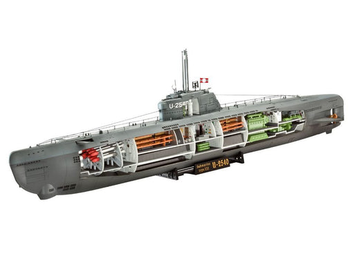EAN 4009803050782 - Revell U-Boot Typ XXI U 2540 &Interieur Maqueta de submarino Kit de montaje 1:144 imagen 1