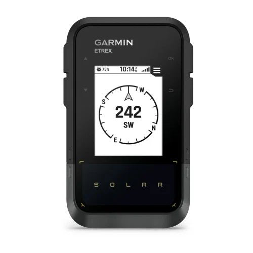 EAN 0753759329075 - Garmin eTrex Solar navegador De mano 5,49 cm (2.16") 141 g Negro, Gris imagen 1