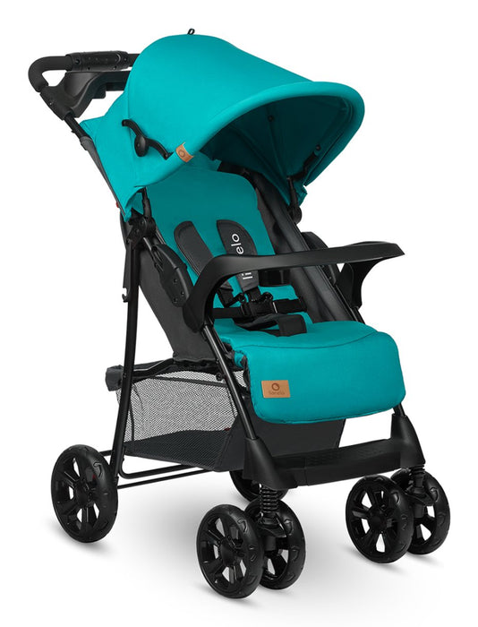 EAN 5902581656438 - Lionelo Emma Plus Sillita de paseo ligera 1 Asiento(s) Negro, Turquesa imagen 1