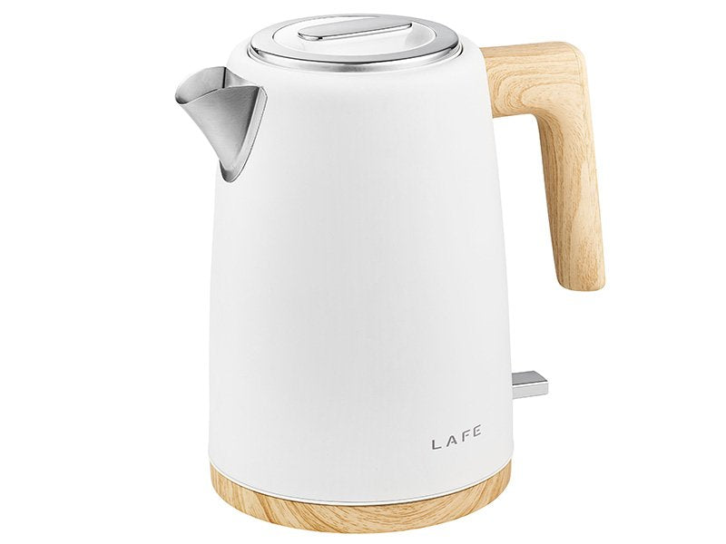 EAN 5907512874059 - Lafe LAFCZA47462 tetera eléctrica 1,7 L 2200 W Blanco, Madera imagen 1