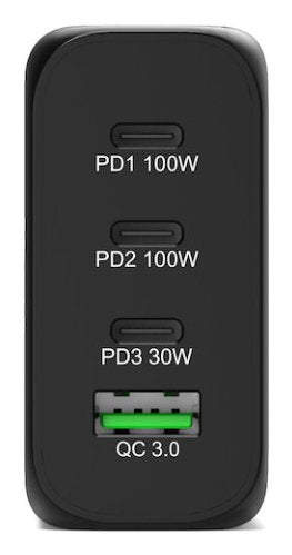 EAN 3567042031111 - Port Designs 902107EU cargador de dispositivo móvil Universal Negro Corriente alterna Carga rápida Interi imagen 2