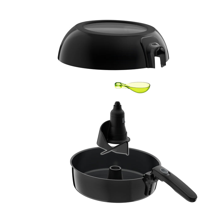 EAN 3045380017641 - Tefal ActiFry Extra FZ7228 Sencillo Independiente 1500 W Freidora de aire caliente Negro imagen 11