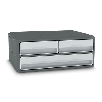 EAN 3462159014715 - CEP 1090216361 cajonera para oficina Gris Poliestireno imagen 1