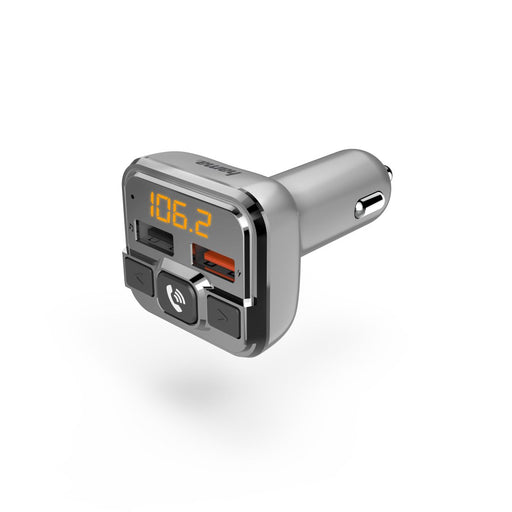 EAN 4007249141651 - Hama 00014165 transmisor FM 87,6 - 107,9 MHz Encendedor de cigarrillos Plata imagen 1