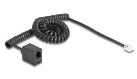 EAN 4043619902323 - DeLOCK 90232 cable telefónico 3 m Negro imagen 2