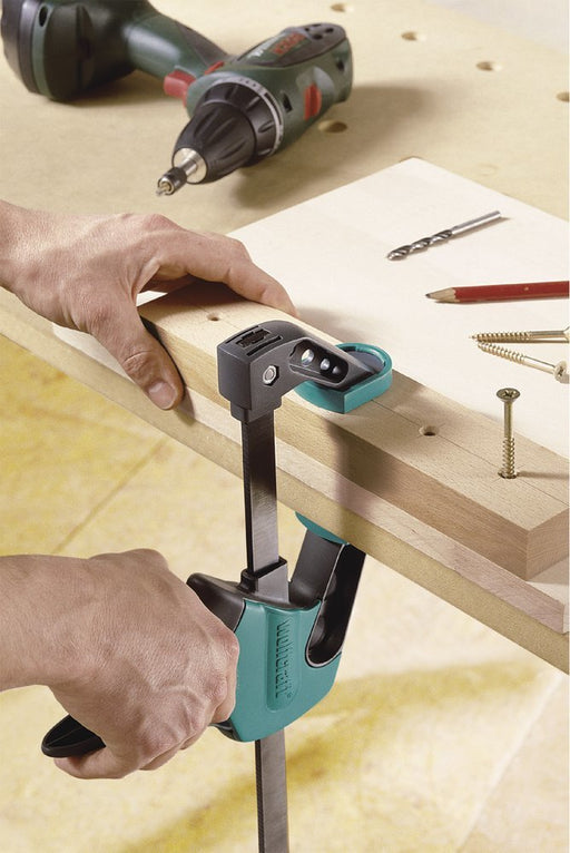 EAN 4006885302105 - wolfcraft GmbH 3021000 abrazadera Abrazadera de barra Negro, Verde imagen 2