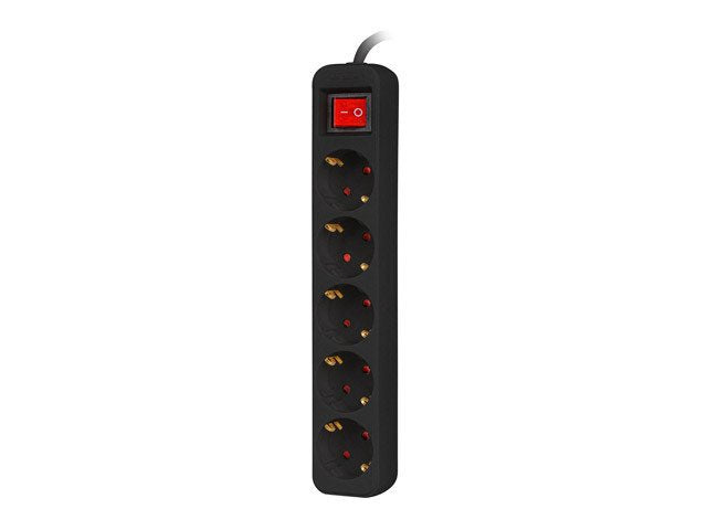 EAN 5901969429152 - Lanberg PS1-05F-0150-BK base múltiple 1,5 m 5 salidas AC Interior Negro imagen 4