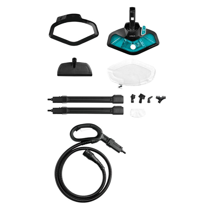 EAN 8007411011573 - Polti Vaporetto Smart 100_T Limpiador a vapor de cilindro 1500 W Azul, Blanco imagen 3