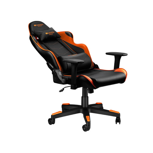 EAN 5291485004293 - Canyon Deimos Silla para videojuegos de PC Negro, Naranja imagen 2