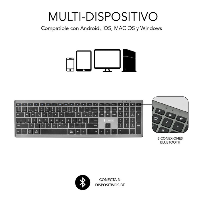 EAN 8436586740047 - SUBBLIM SUBKB-2PUE201 teclado imagen 2