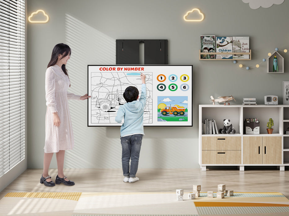 EAN 4015867237663 - Equip 650346 soporte para TV 2,54 m (100") Negro imagen 7