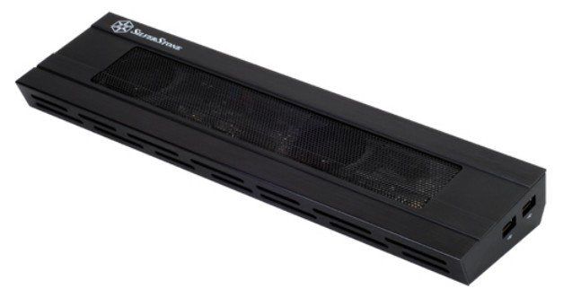 EAN 4710713965744 - Silverstone SST-NB02B almohadilla fría Negro imagen 1