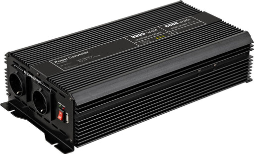 EAN 4040849588921 - Goobay 58892 adaptador e inversor de corriente Universal 3000 W Negro imagen 1