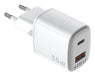 EAN 8021735212225 - Celly UPTC1USB1USBC35 cargador de dispositivo móvil Universal Blanco Corriente alterna Carga rápida Inter imagen 1