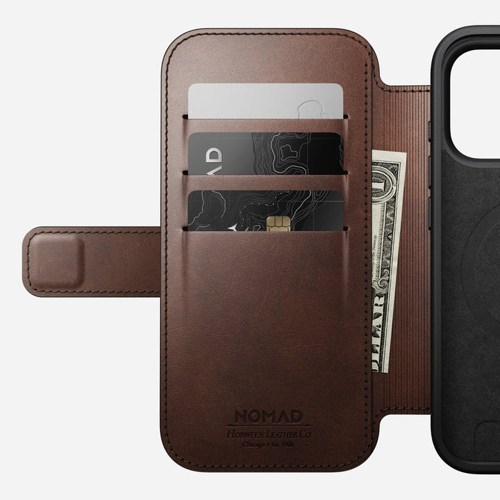 EAN 856504014049 - Nomad Modern Leather Folio funda para teléfono móvil 16 cm (6.3") Marrón imagen 7