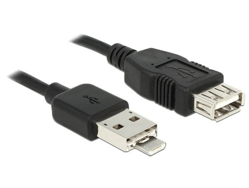 EAN 4043619836116 - DeLOCK 83611 cable USB USB 2.0 1 m USB A USB A/Micro-USB B Negro imagen 1
