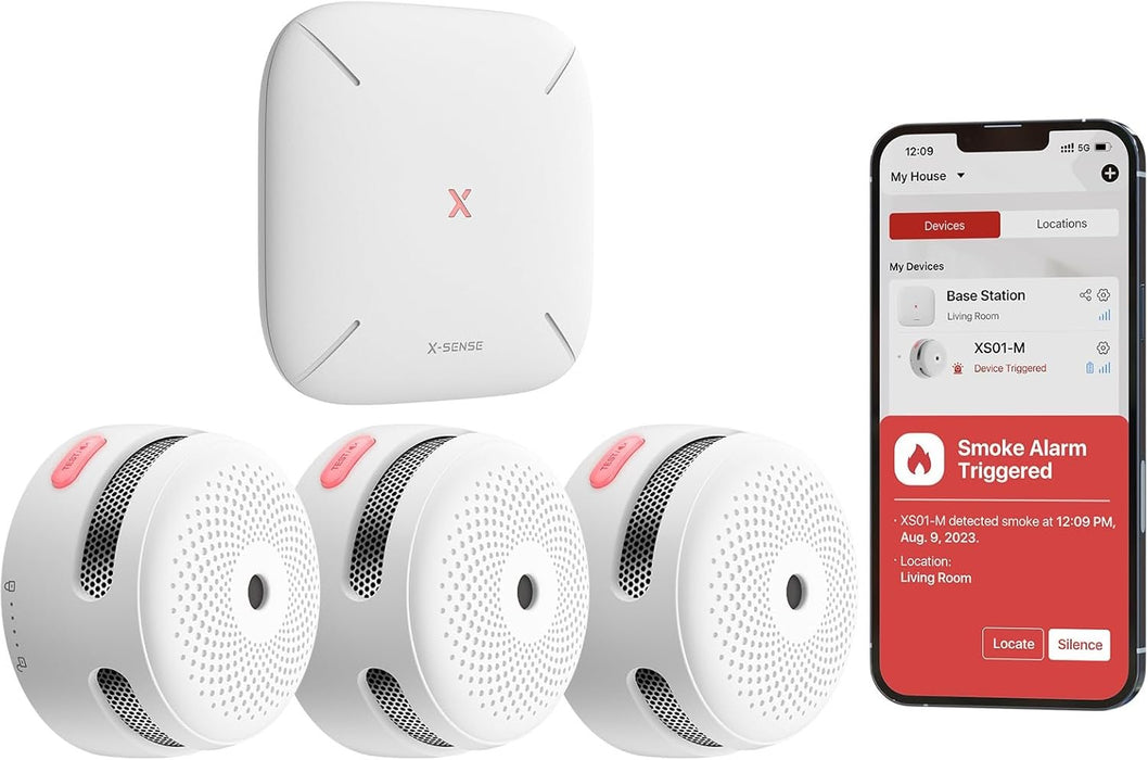 EAN 0810194780035 - X-Sense FS31 sistema de alarma contra incendios imagen 2