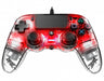 EAN 3499550360837 - NACON PS4OFCPADCLRED mando y volante Rojo, Transparente USB Gamepad Analógico/Digital PC, PlayStation 4 imagen 1