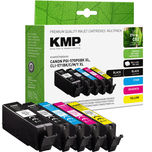 EAN 4011324001099 - KMP 1567,4005 cartucho de tinta 5 pieza(s) Compatible Negro, Cian, Magenta, Amarillo imagen 1