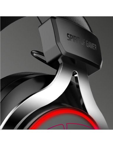 EAN 3700104424739 - Spirit of Gamer XPERT-H600 Auriculares Alámbrico Diadema Juego USB tipo A Negro imagen 3